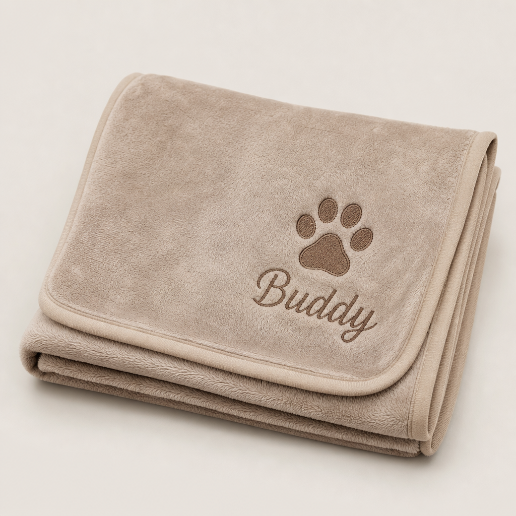 Hundedecke personalisiert